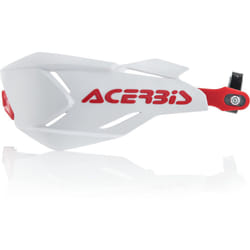 Acerbis X-Factory Guardia della mano, bianco-rosso per uomo