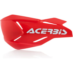 Acerbis X-Factory Conchiglia della Guardia a mano, bianco-rosso per uomo