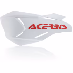 Acerbis X-Factory Conchiglia della Guardia a mano, bianco-rosso per uomo
