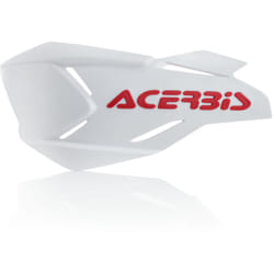 Acerbis X-Factory Conchiglia della Guardia a mano, bianco-rosso per uomo