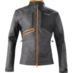 Acerbis Enduro One Giacca tessile da moto, nero-arancione, dimensione 3XL per uomo