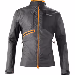 Acerbis Enduro One Giacca tessile da moto, nero-arancione, dimensione 3XL per uomo - Vista aggiuntiva 2