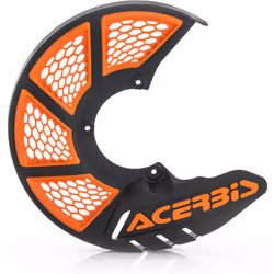 Acerbis X-Brake 2.0 Copertina del disco anteriore, nero-arancione per uomo