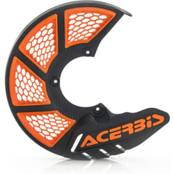 Acerbis X-Brake 2.0 Copertina del disco anteriore, nero-arancione per uomo