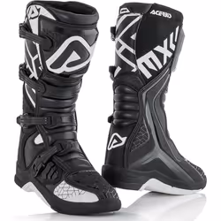Acerbis X-Team Stivali Motocross, nero-bianco, dimensione 44 per uomo