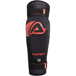Acerbis Soft 3.0 Protezioni per il gomito, nero-rosso per uomo