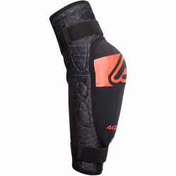 Acerbis So ft Protezioni per gomiti per bambini, nero-rosso