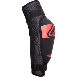 Acerbis So ft Protezioni per gomiti per bambini, nero-rosso