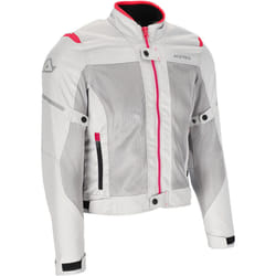 Acerbis Ramsey Vented Giacca tessile moto da donna, nero-rosa, dimensione 2XL per donne