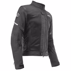 Acerbis Ramsey Vented Giacca tessile da moto, nero, dimensione XL per uomo