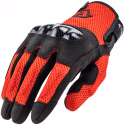 Acerbis Ramsey My Vented Guanti Moto, rosso, dimensione 2XL per uomo