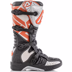 Acerbis X-Team Stivali Motocross, nero-grigio, dimensione 43 per uomo
