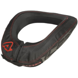 Acerbis X-Round Bracciale collo Motocross, nero-rosso per uomo