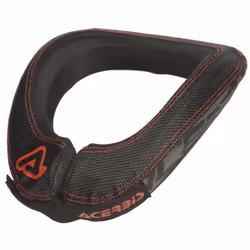 Acerbis X-Round Bambini Motocross Collo Brace, nero-rosso