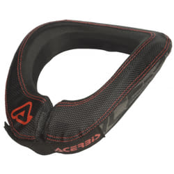 Acerbis X-Round Bambini Motocross Collo Brace, nero-rosso