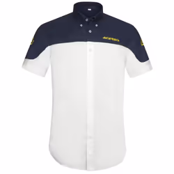 Acerbis Team camicia, bianco-blu, dimensione XL per uomo