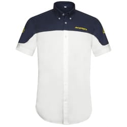 Acerbis Team camicia, nero-bianco, dimensione M per uomo
