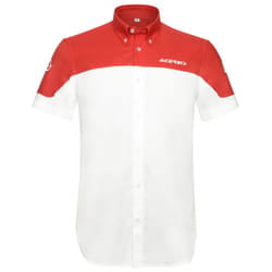 Acerbis Team camicia, bianco-rosso, dimensione 2XL per uomo