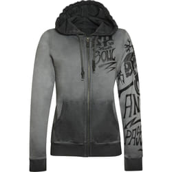 Acerbis Heaven SP Club Felpa con cappuccio da donna, grigio, dimensione M per donne