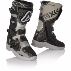 Acerbis X-Team Stivali da motocross per bambini, nero-grigio, dimensione 35