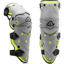 Acerbis Impact Evo 3.0 Protettori per ginocchiere, grigio-giallo per uomo