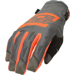 Acerbis WP Homologated Guanti Motocross, grigio-arancione, dimensione L per uomo