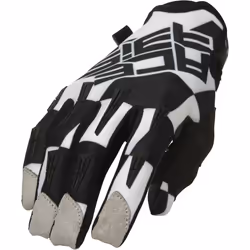 Acerbis MX X-H Guanti Moto, nero-bianco, dimensione M per uomo