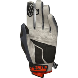 Acerbis MX X-H Guanti Moto, grigio-rosso, dimensione M per uomo