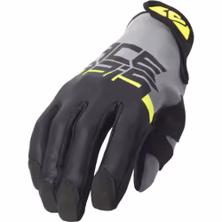 Acerbis Neoprene 3.0 Guanti da moto, nero-giallo, dimensione L per uomo