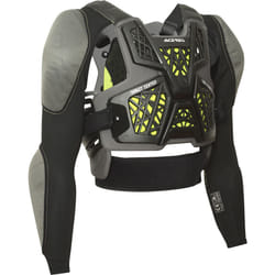 Acerbis Specktrum Lev2 Armatura, nero-giallo, dimensione L XL per uomo
