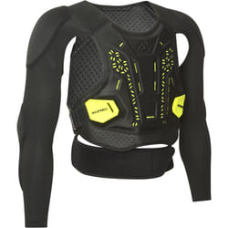 Acerbis Plasma Protezione toracica, nero-giallo, dimensione 2XL per uomo