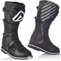Acerbis E-Team Stivali Motocross, nero, dimensione 45 per uomo