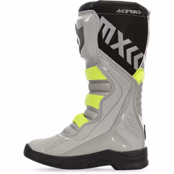 Acerbis X-Team Stivali Motocross, grigio-giallo, dimensione 44 per uomo