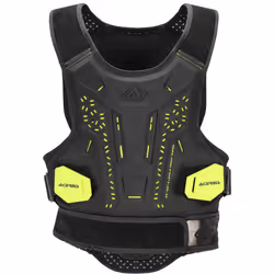 Acerbis DNA Protezione toracica, nero-giallo, dimensione L XL per uomo