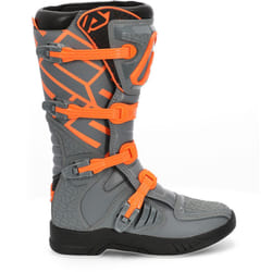 Acerbis X-Team Stivali Motocross, grigio-arancione, dimensione 42 per uomo