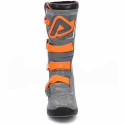 Acerbis X-Team Stivali Motocross, grigio-arancione, dimensione 43 per uomo