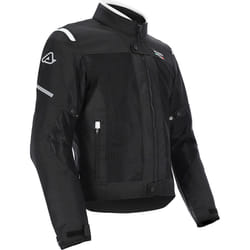 Acerbis On Road Ruby Giacca tessile da moto, nero-bianco, dimensione M per uomo