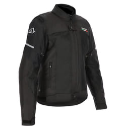 Acerbis On Road Ruby Giacca tessile moto da donna, nero, dimensione L per donne