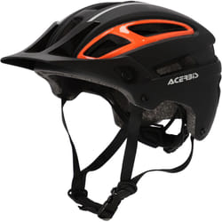 Acerbis Doublep Casco MTB, nero-arancione, dimensione S M 52 58 per uomo