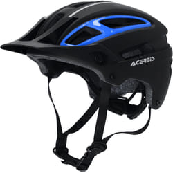Acerbis Doublep Casco MTB, nero-blu, dimensione S M 52 58 per uomo
