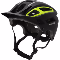 Acerbis Doublep Casco MTB, nero-giallo, dimensione L XL per uomo