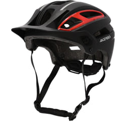 Acerbis Doublep Casco MTB, nero-rosso, dimensione S M 52 58 per uomo