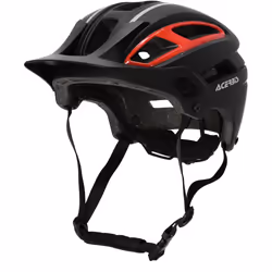 Acerbis Doublep Casco MTB, nero-rosso, dimensione L XL per uomo
