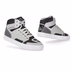Acerbis Lock Scarpe Moto, nero-grigio, dimensione 41 per uomo