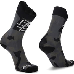 Acerbis MTB Track Logo Calze da ciclismo, nero-grigio, dimensione L XL per uomo