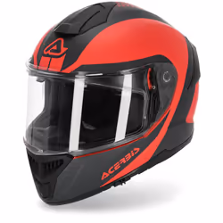 Acerbis Krapon Casco, nero-rosso, dimensione XL per uomo - Vista aggiuntiva 2