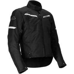 Acerbis X-Street Giacca tessile moto, nero, dimensione XL per uomo