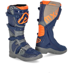 Acerbis X-Team Stivali Motocross, grigio-blu, dimensione 45 per uomo