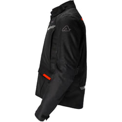 Acerbis X-Trail Giacca tessile moto, nero-rosso, dimensione S per uomo