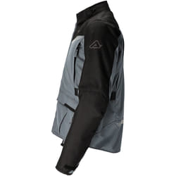 Acerbis X-Trail Giacca tessile moto da donna, nero-grigio, dimensione L per donne